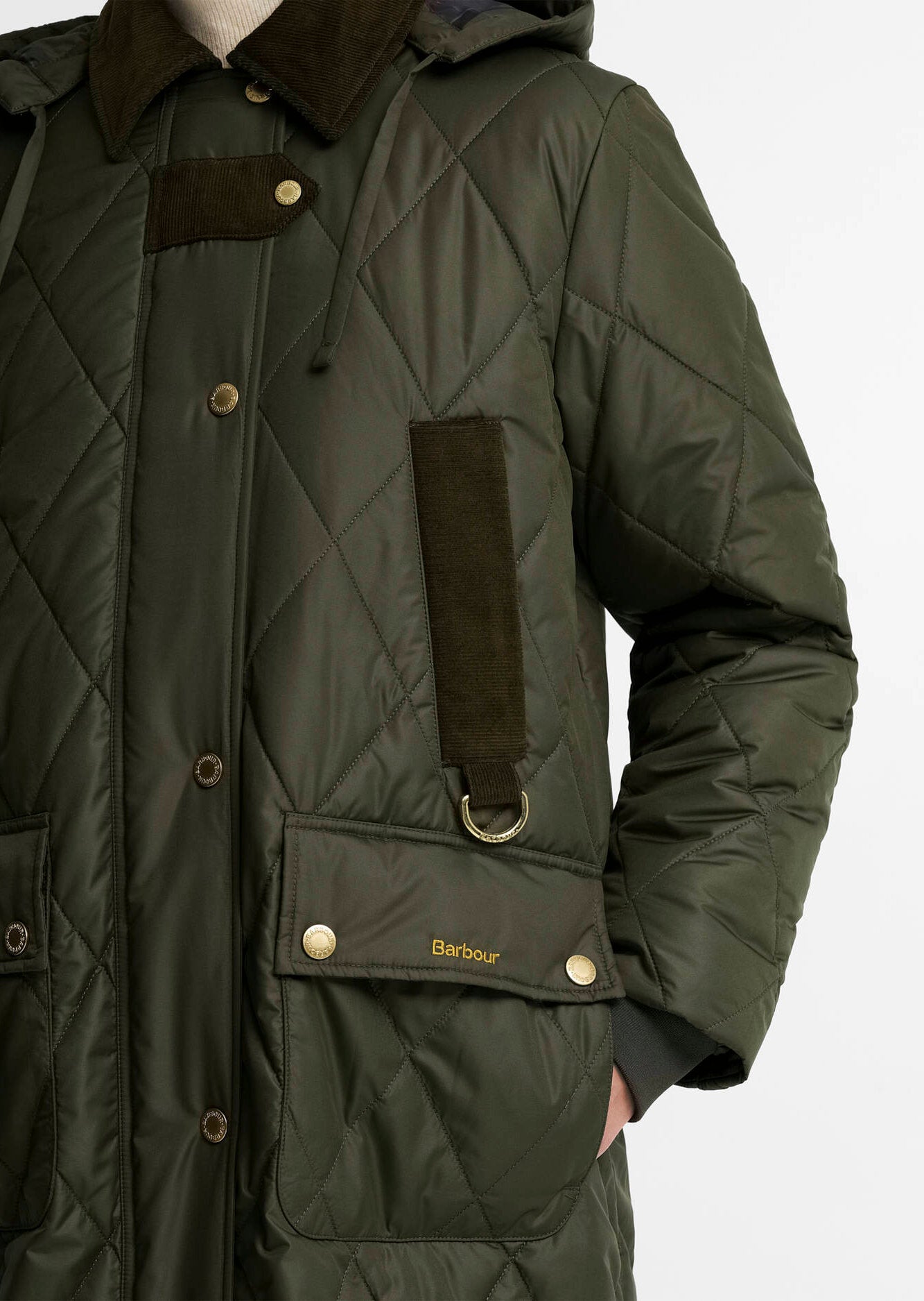 Rudson Quilt frakke – Olive